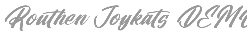 Routhen Joykats - Demo